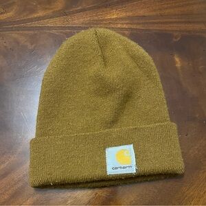 Carhartt Fold-Over Beanie Brown